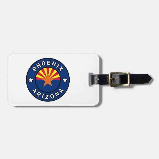 Phoenix Arizona Luggage Tag (Front Horizontal)
