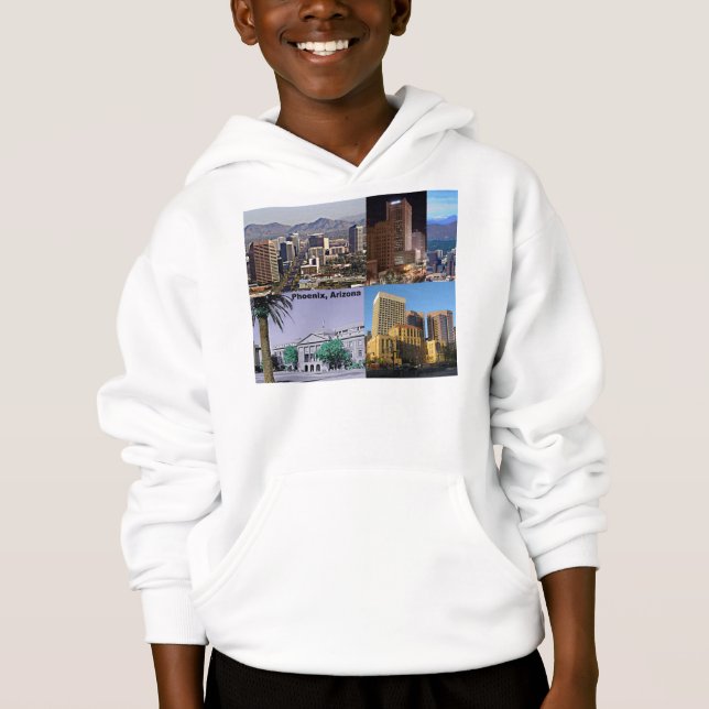 Phoenix Arizona Montage Hoodie (Front)
