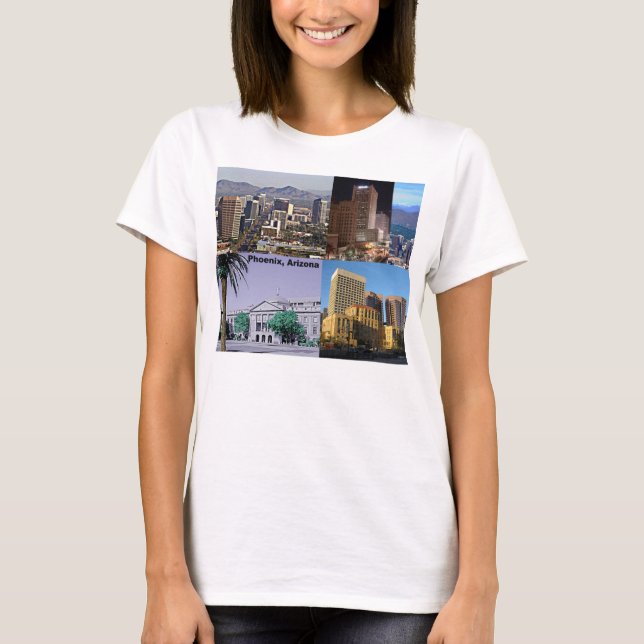 Phoenix Arizona Montage T-Shirt (Front)