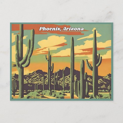 Phoenix Arizona Postcard