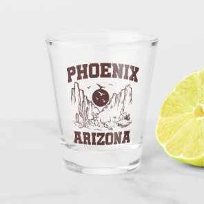 Phoenix,Arizona Shot Glass