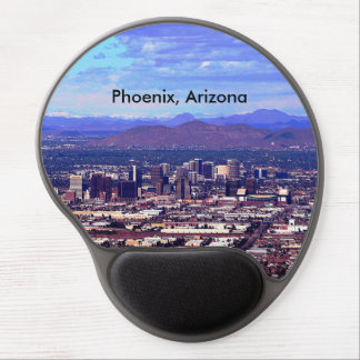 Phoenix Arizona Skyline in Daytime Gel Mouse Pad