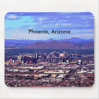 Phoenix Arizona Skyline in Daytime Mouse Pad