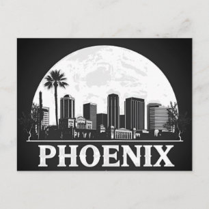 Phoenix Arizona Skyline Postcard