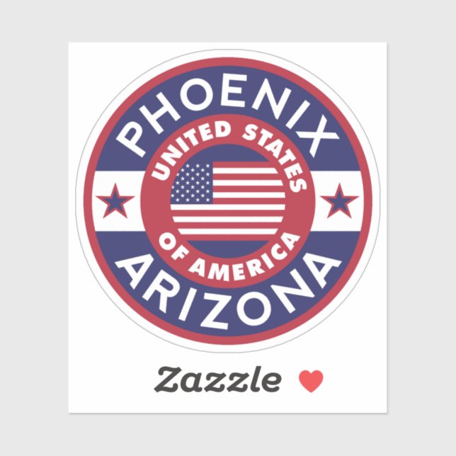 PHOENIX, Arizona Sticker (Sheet)