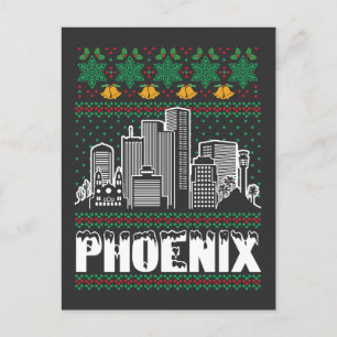 Phoenix Arizona Ugly Christmas Postcard