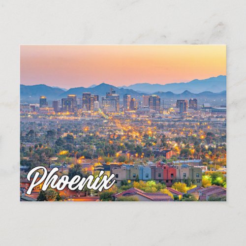 Phoenix Arizona United States Postcard