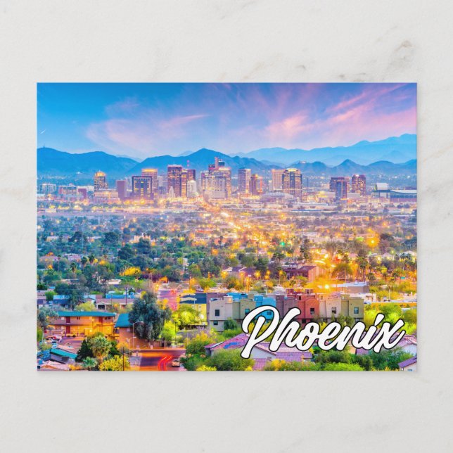 Phoenix, Arizona, USA Postcard (Front)