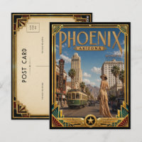 Phoenix Arizona Vintage Art Deco Golden Age