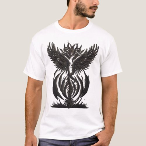 Phoenix Ascension Triumph Over Adversity T_Shirt