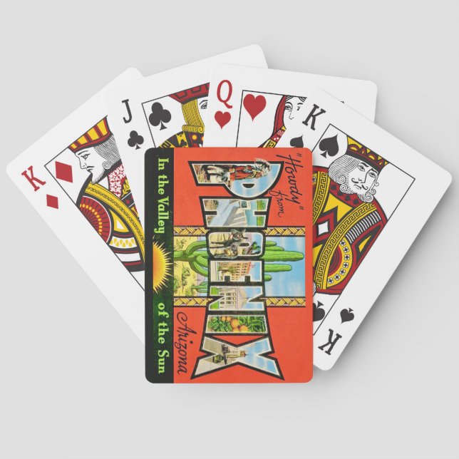 Phoenix AZ Playing Cards (Back)