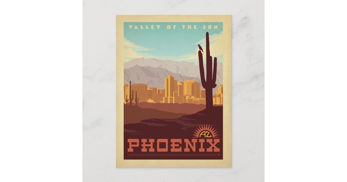 Phoenix, AZ Postcard | Zazzle