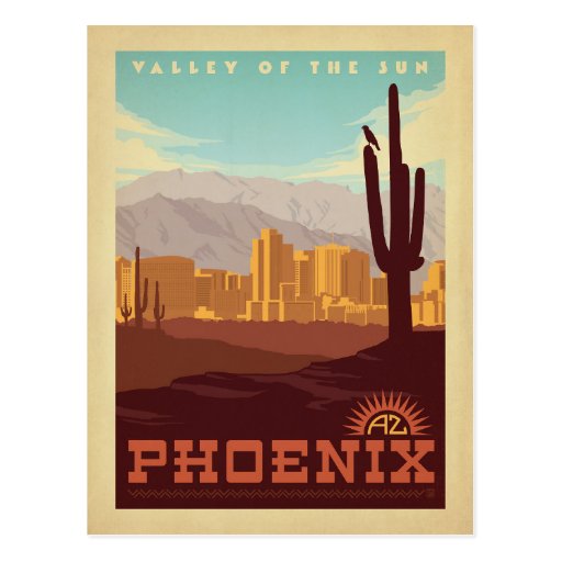 Phoenix, AZ Postcard | Zazzle