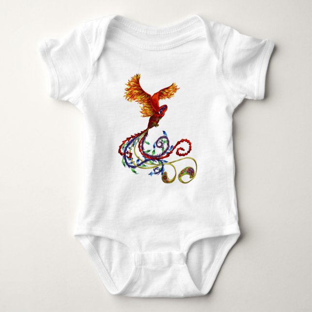 Phoenix Baby Bodysuit (Front)