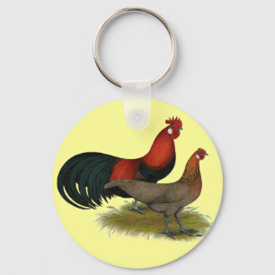 Phoenix:  BB Red Pair Keychain