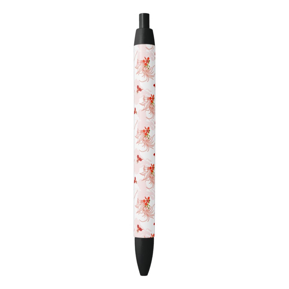 Disover Phoenix Bird And Phoenix Flower Seamless Pattern Pen