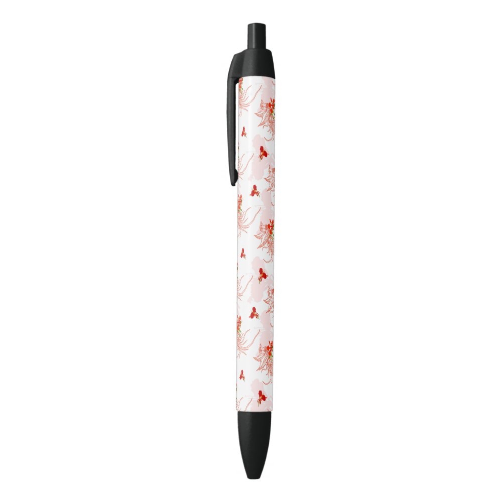 Disover Phoenix Bird And Phoenix Flower Seamless Pattern Pen
