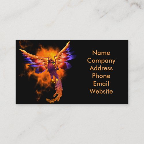 Phoenix Bird Business Card