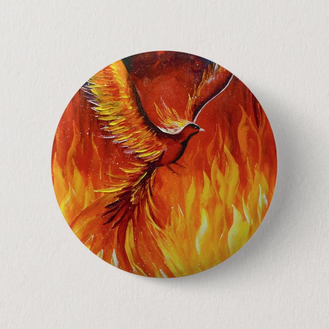 Phoenix bird button (Front)