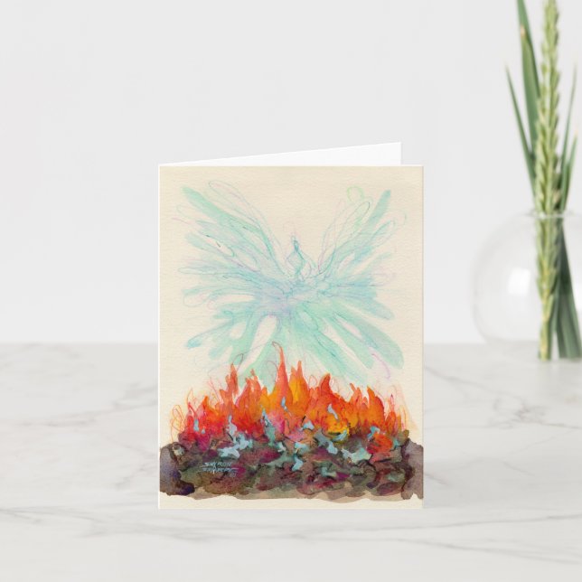 PHOENIX BIRD CARD (Front)