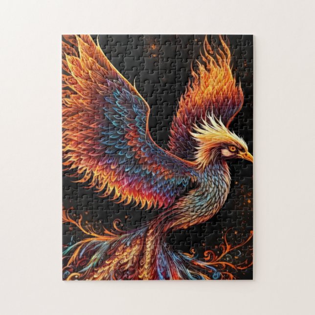 Phoenix Bird Jigsaw Puzzle (Vertical)