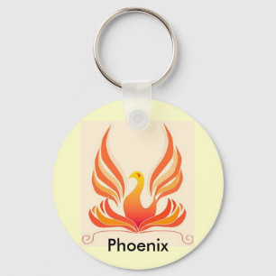 Phoenix Bird Keychain