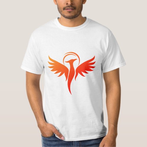  Phoenix bird Logo Design   TShirt