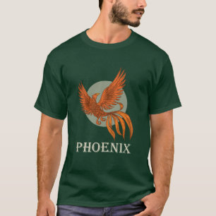 Phoenix bird Red Rising T-Shirt
