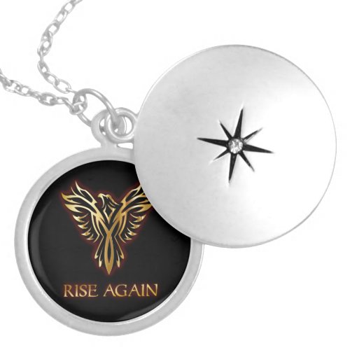 Phoenix Bird Rise Again Pendant