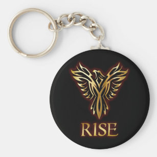 Gzrlyf Phoenix Keychain Inspirational Phoenix Gifts New Beginning Gifts Rebith Gift from The Flames of My Past I Shall Arise