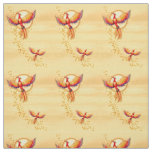 Phoenix Bird Rising 2 Fabric