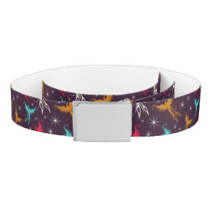 Phoenix Birds Figure Pattern Belt