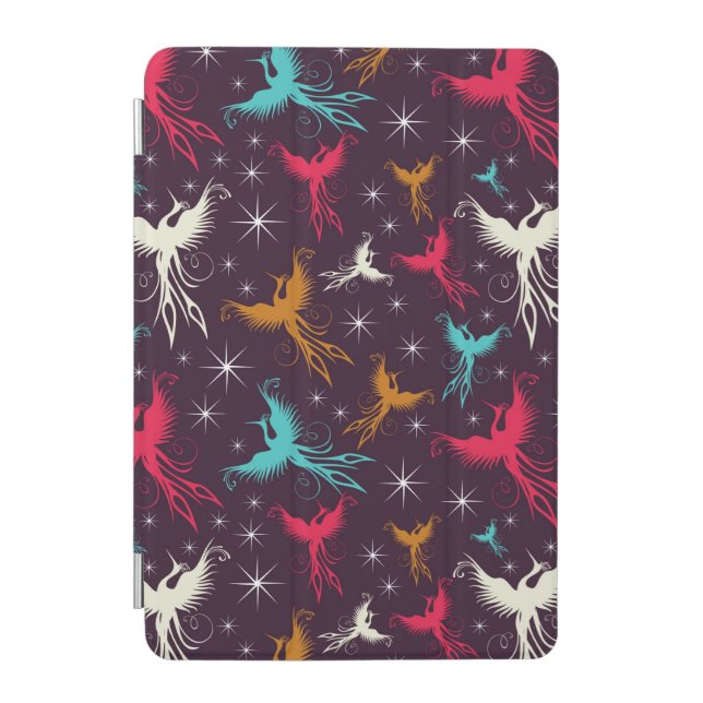 Phoenix Birds Figure Pattern iPad Mini Cover (Front)