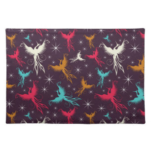 Phoenix Birds Figure Pattern Placemat