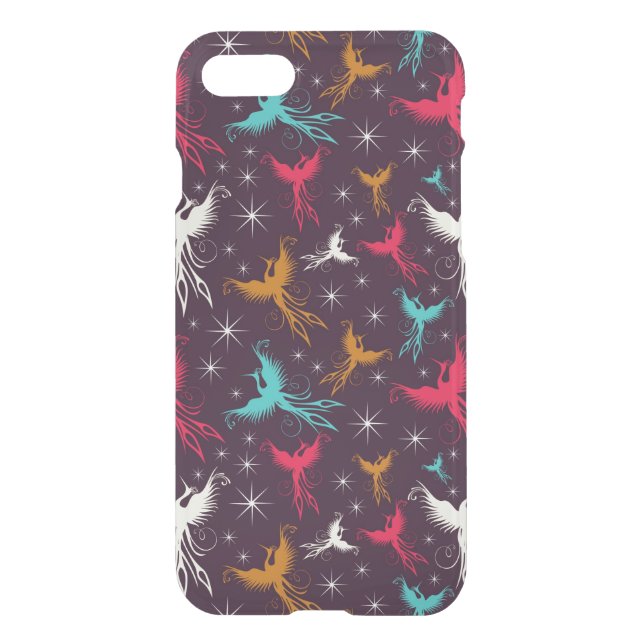 Phoenix Birds Figure Pattern Uncommon iPhone Case (Back)