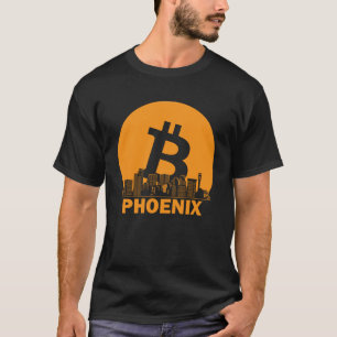 Phoenix Bitcoin Maximalist Bitcoin Phoenix Skylin T-Shirt