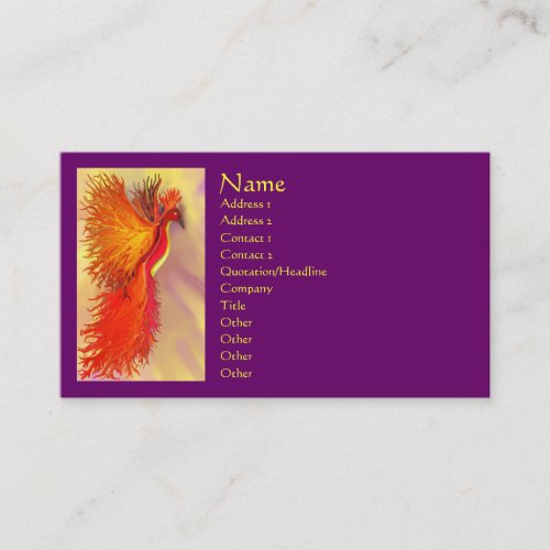 Phoenix business card