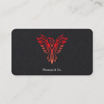Phoenix Business Card by MajorStore at Zazzle