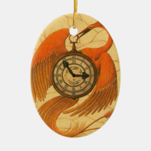 Phoenix Ceramic Ornament