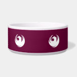 Phoenix City Flag Pet Bowl<br><div class="desc">Add a practical and patriotic touch to your pet’s mealtime with our exclusive pet bowl featuring the flag of Phoenix City, Arizona! Crafted with meticulous attention to detail, this pet bowl is more than just a feeding accessory—it’s a vibrant celebration of Phoenix’s unique identity and civic pride. The bold design...</div>