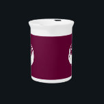 Phoenix City Flag Pitcher<br><div class="desc">Add a refreshing touch of civic pride to your gatherings with our exclusive pitcher featuring the flag of Phoenix City, Arizona! Crafted with meticulous attention to detail, this pitcher is more than just a functional beverage container—it’s a vibrant celebration of Phoenix’s unique identity and community spirit. The bold design prominently...</div>