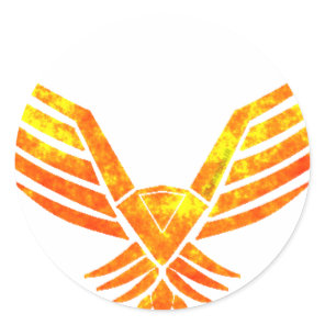 Phoenix Classic Round Sticker