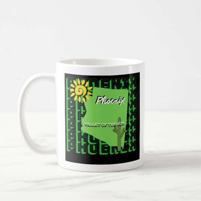 Phoenix coffee mug  (Left)