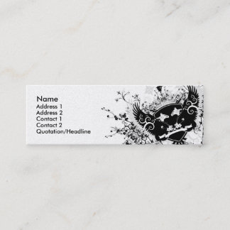 Phoenix Crest Mini Business Card