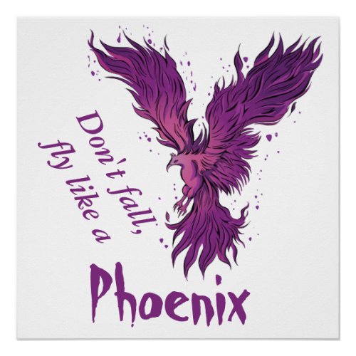 Phoenix design poster