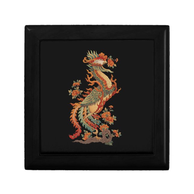 Phoenix Feng Chinese Sacred Animal Gift Box (Front)