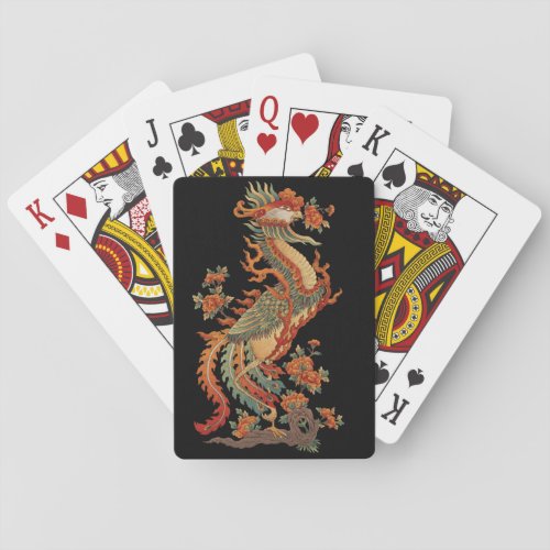 Phoenix Feng Chinese Sacred Animal Poker Cards