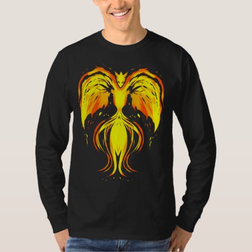 Phoenix Fire Bird Dragon Animal  T_Shirt