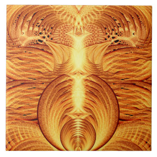 Phoenix Fire Ceramic Tile