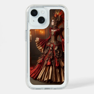 Phoenix Fire Queen Steampunk Victorian Industrial iPhone 15 Case
